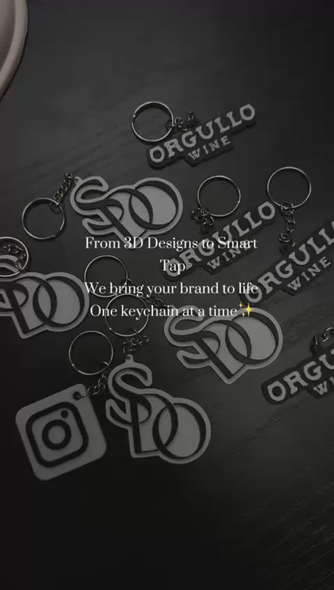 3D Custom Keychains