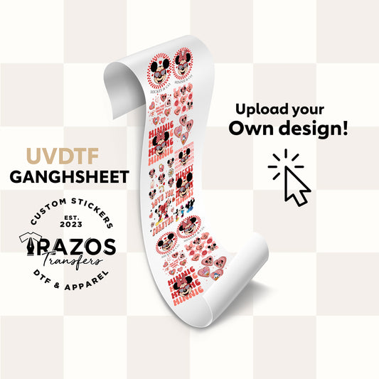 Custom Trazos UVDTF Gang Sheet Builder